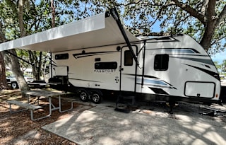 Brand new Keystone Passport Travel Trailer!