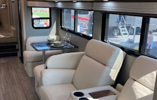 2022 RV Factory Luxe Toy Hauler with Tow Vehicle
