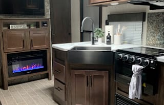 Modern,Clean, Half-ton towable trailer