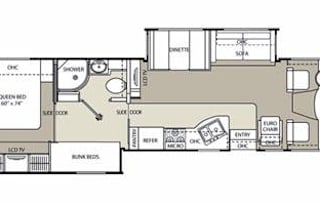 Coachmen Mirada 34FT Bunkhouse!