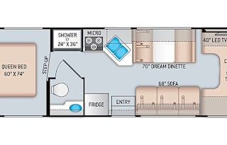 2023 Thor Motor Coach Four Winds 28A