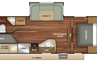 2018 Starcraft Autumn Ridge Outfitter 24BHU