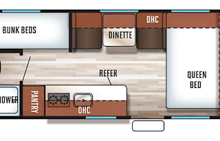 2018 Forest River RV Cherokee Wolf Pup 16BHS