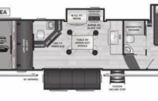 2022 Keystone RV Fuzion 419 Outer Banks Vacation