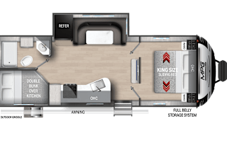 2021 Clean Family Friendly Travel Trailer