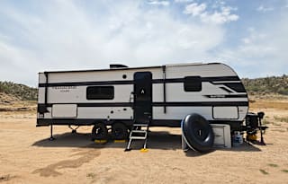 A and A's family travel trailer!