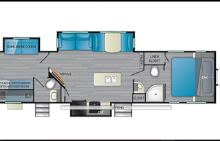 King master with bunk house