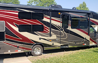 A beautiful, high-end Motorhome