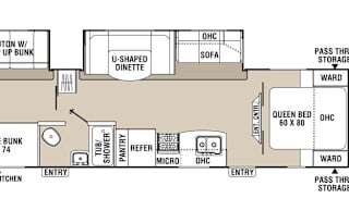 2015 Coachmen RV Freedom Express 310BHDS