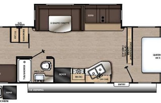 Spacious 2022 Coachmen Catalina With Private Rooms