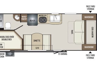2021 Keystone RV Bullet Crossfire 2200BH
