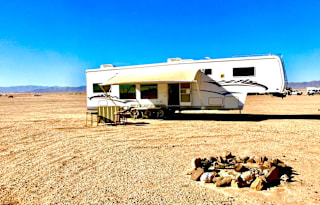 Toy Hauler 5th wheel  Holiday Rambler
