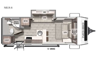2022 Forest River RV No Boundaries NB19.6