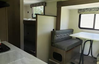 The Buckley family friendly camper rental