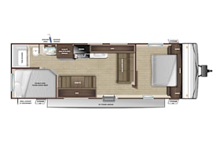 2021 Highland Ridge Trailer Hotel on Wheels!