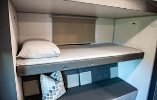 2023 fully-stocked 39-foot family trailer w/ bunks