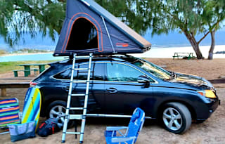 Lexus RX 350 AWD RoofNest Falcon pop top camper