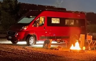 The Red Rover, a 2022 Winnebago Travato