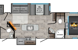 2020 CrossRoads RV Sunset Trail SS331BH