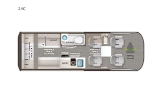 2024 Thor Sanctuary 24C – With Starlink Internet!