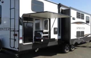 Rent our NEW Keystone Camper