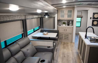 2023 fully-stocked 39-foot family trailer w/ bunks