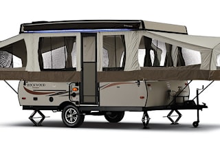 Camping with luxuries! EZ to tow popup!