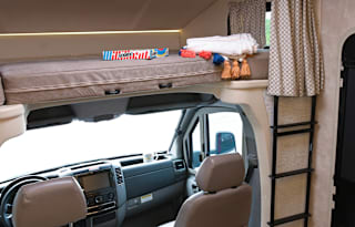 Meet Mercedes, easy-to-drive, spacious LUXURY RV