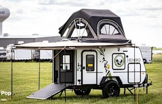 All in one easy to tow toy hauler!