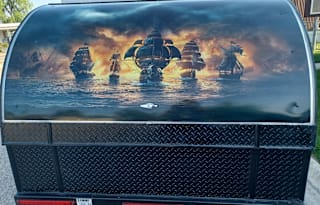 Bend Teardrop-6x12 with Bunk - *Pirate Edition*