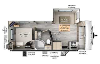 2023 Flagstaff 25FKS Micro-Lite-On-Site or Pickup