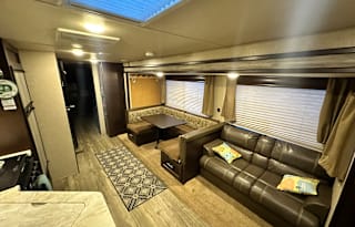Feels like home!  XLARGE bunk room! All the space!