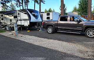Fun AND Games in a comfy towable land yacht!