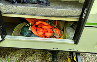 Cozy Home on Wheels: Lightweight Travel Trailer
