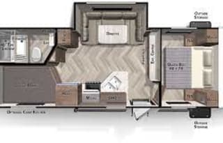 2021 Forest River RV Salem Cruise Lite 22RBXL