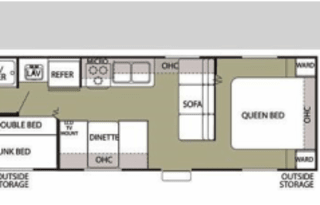 Perfect RV For Campland on the bay