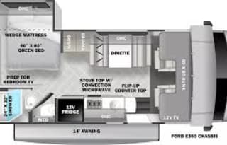 2024 Forest River Sunseeker 2250LE 24'