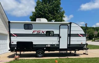#1 2021 Wildwood FSX Slide Forest River RV 178BHSK