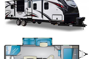 2019 Heartland North Trail 31BHDD King