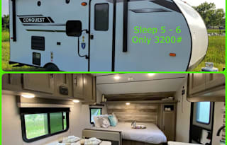 Easy to use, light weight camper cleaned and ready