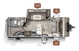 (Unit 18) 2019 Rockwood Mini Lite 2509S