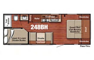 Spacious Clean New 27' Ultra-Lite Travel Trailer