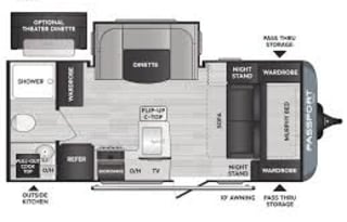 2022 Keystone RV Passport SL 189RB