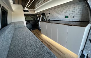 Custom High-Roof Ford E150 Conversion Van