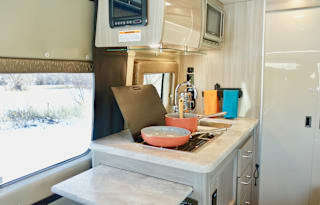 Amazing Camper Van With Full Bathroom! Fits in a Standard Parking Space!