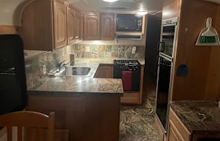 Rock out with this retired tour bus!
