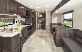 2021 BUNKHOUSE WITH SUPER SLIDE-1/2 Ton Towable!