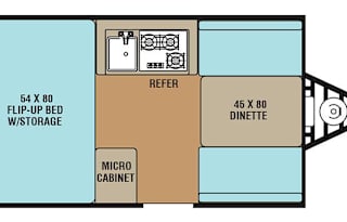 2016 Forest River RV Coachman Clipper C12RB