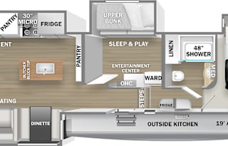 2-Bedroom Camper with Loft Spacious Fully Equipped