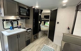 Brand New: Bunked RV w/Solar Sleeps 8